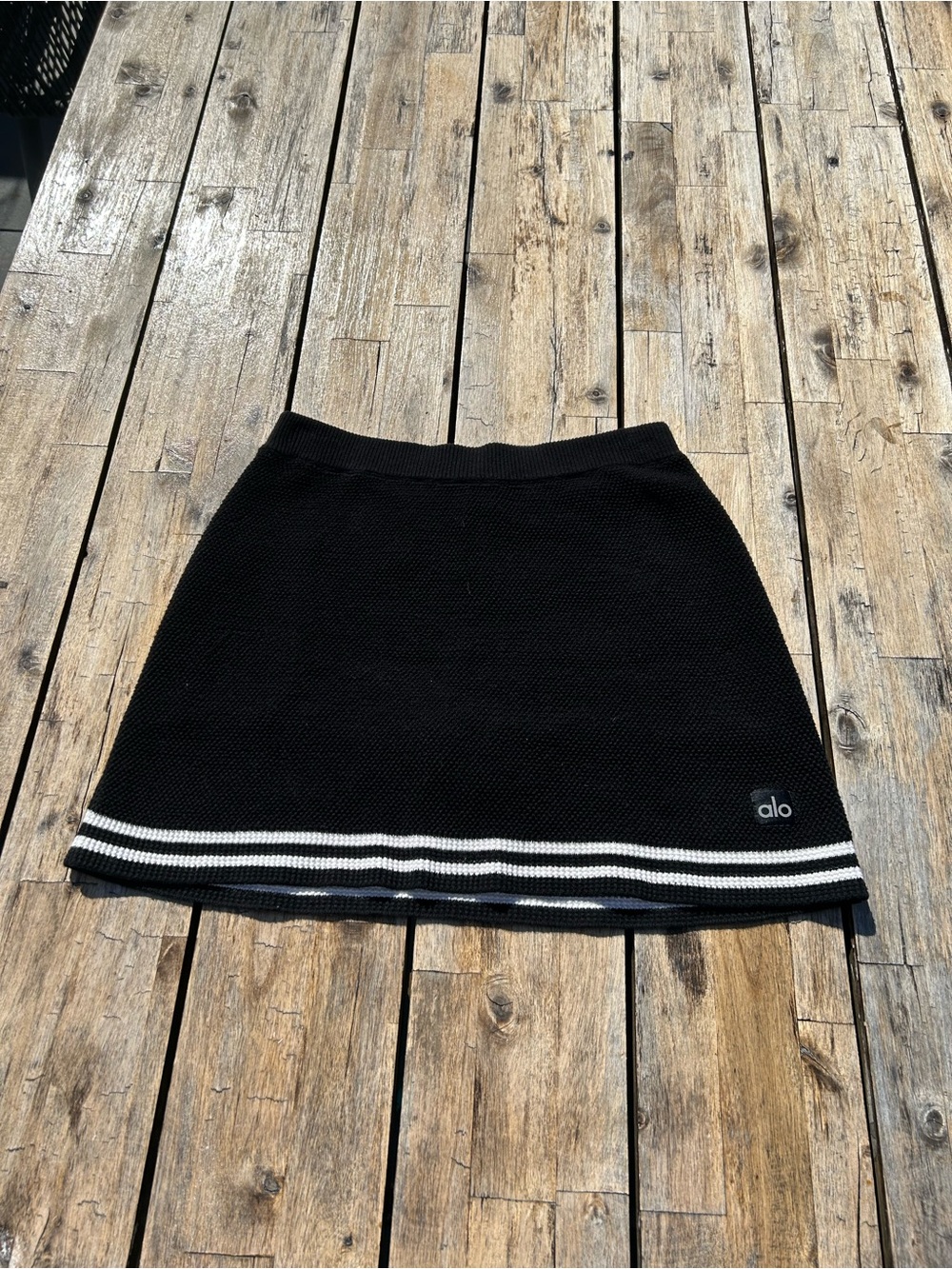 ALO Tennis Club Sweater Knit Skirt | Size Small